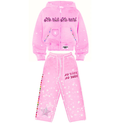 Baby Pink Tracksuit